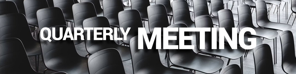  EAOF Quarterly Meeting